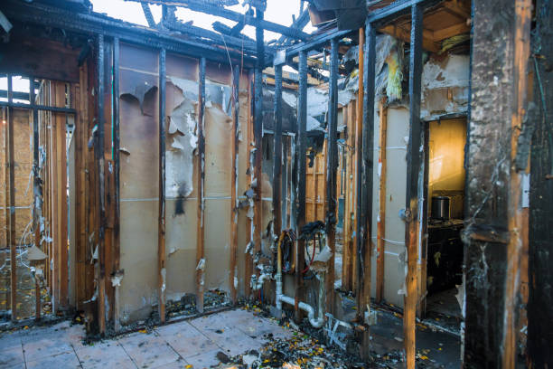 Professional Fire Board Up technician working in Lindstrom, MN